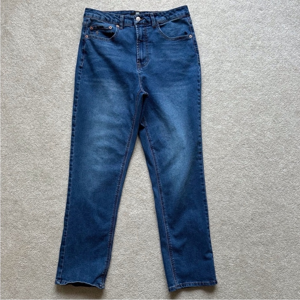 Frye High Rise Straight Jeans